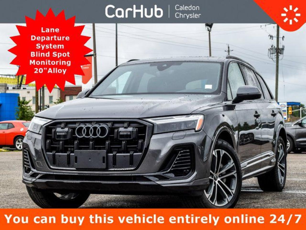 Used 2025 Audi Q7 Premium Quattro 7 Seater Pano Sunroof Navigation for sale in Bolton, ON