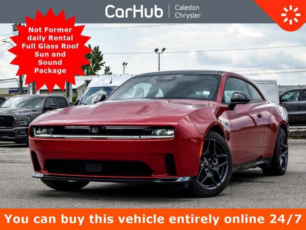 Used 2024 Dodge Charger Daytona R/T AWD Only 314Km Plus Grp Pkg for sale in Bolton, ON