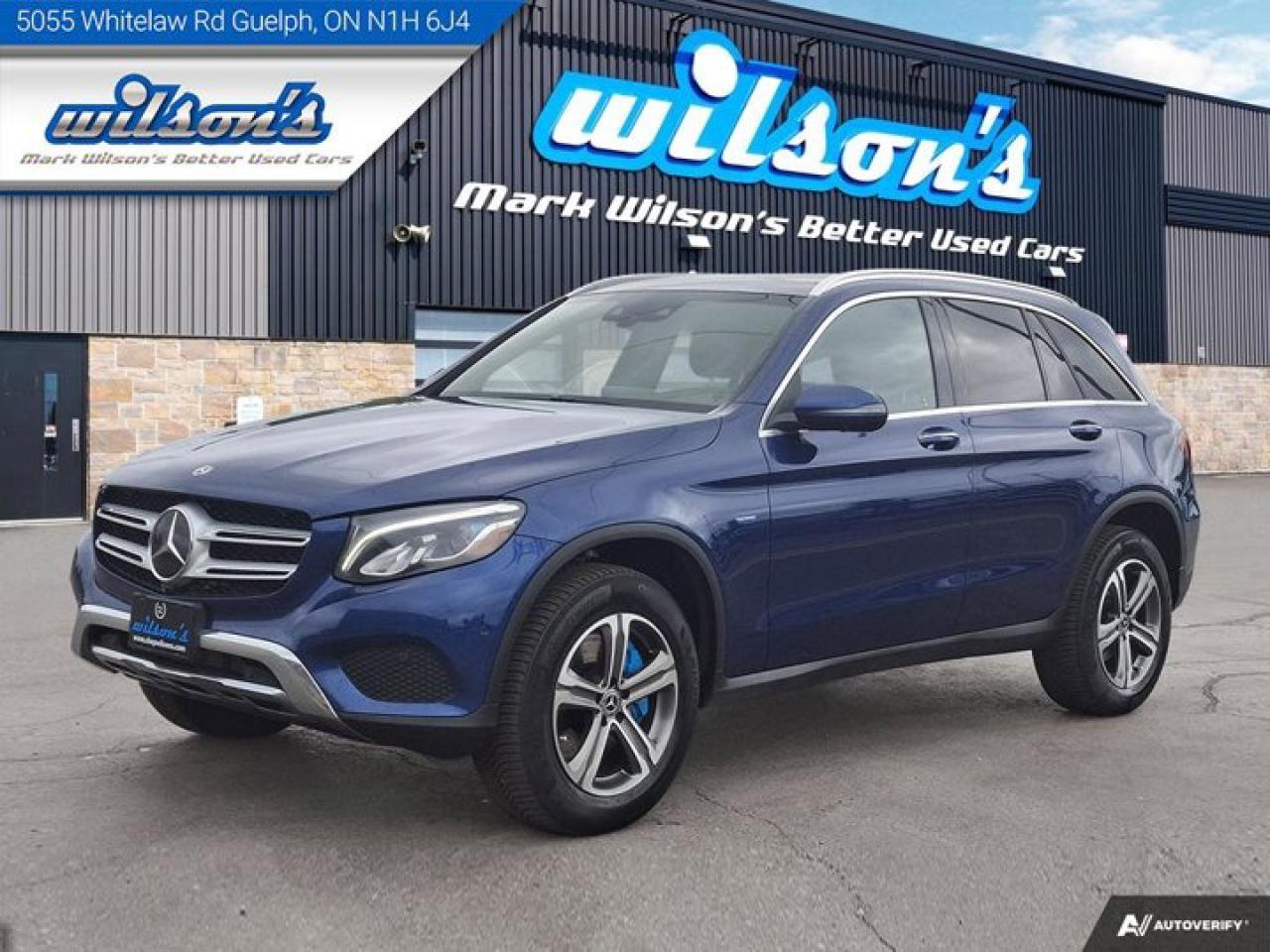 Used 2018 Mercedes-Benz GLC GLC 350e AWD | PHEV | Leather | Sunroof | 360 Camera | Heated Seats | Power Seat | Bluetooth & More! for sale in Guelph, ON