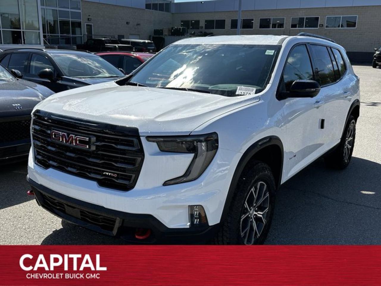 New 2025 GMC Acadia AT4 for sale in Calgary, AB