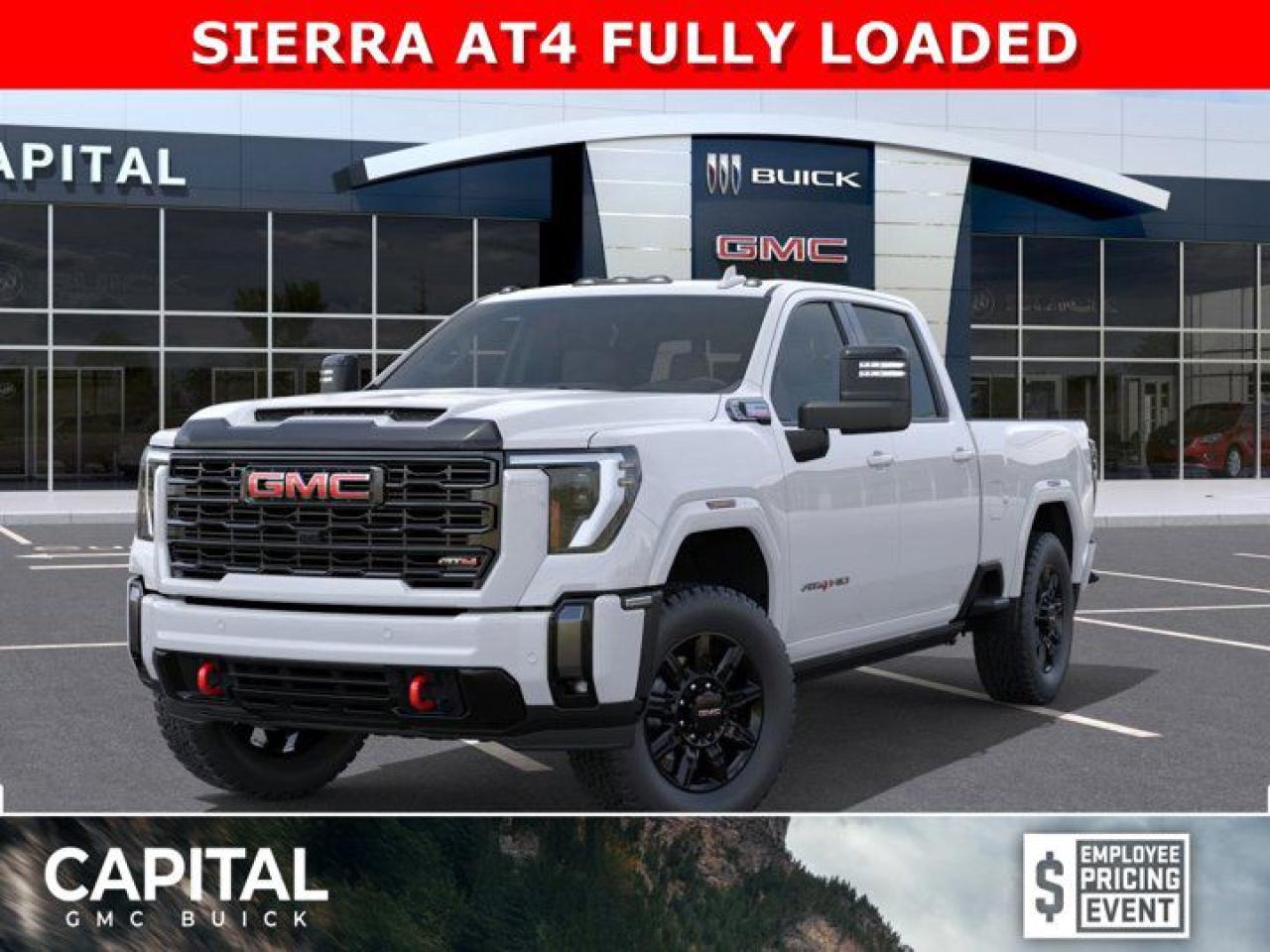 New 2025 GMC Sierra 3500 HD Crew Cab AT4 for sale in Edmonton, AB