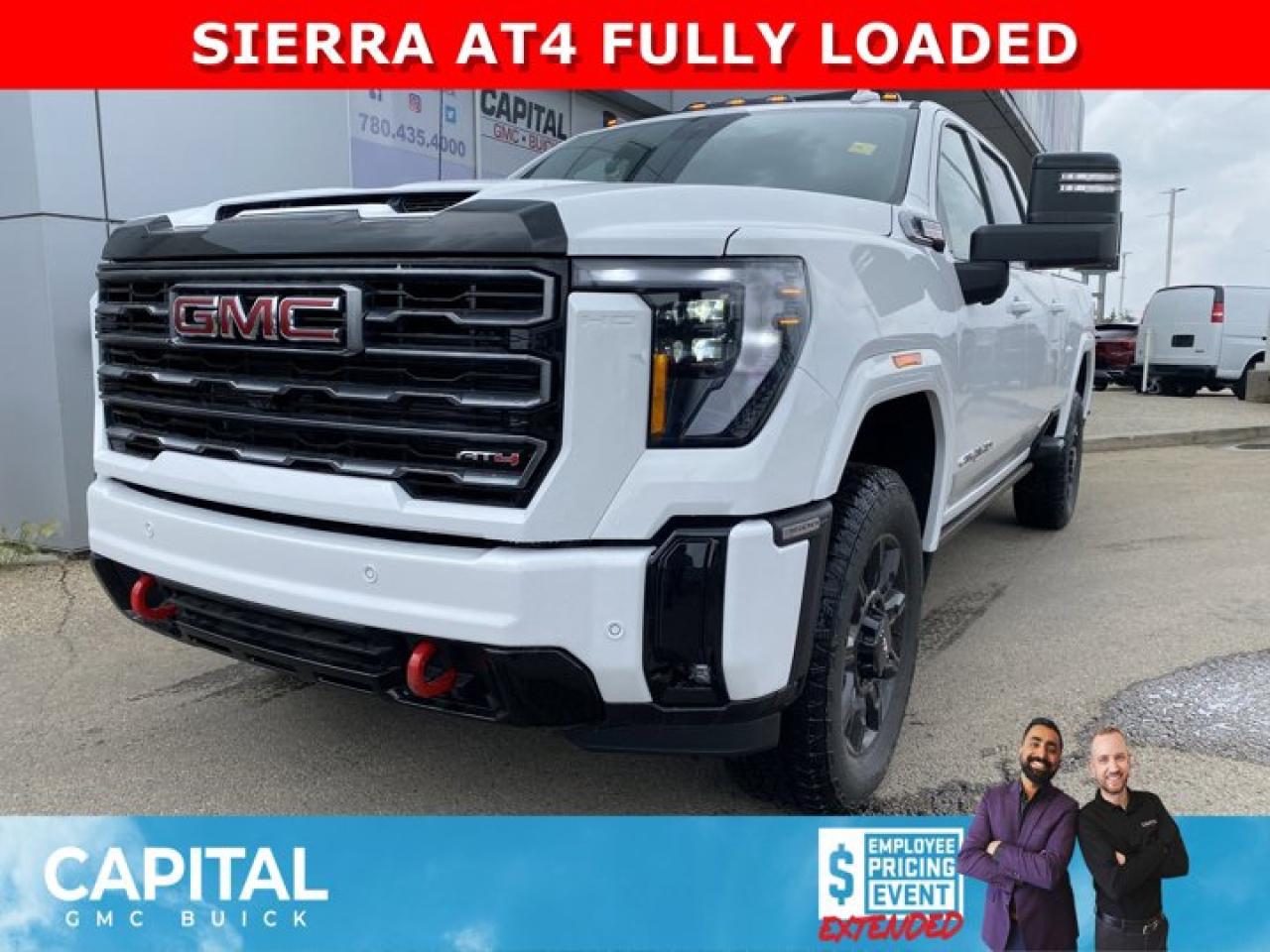 New 2025 GMC Sierra 3500 HD Crew Cab AT4 for sale in Edmonton, AB