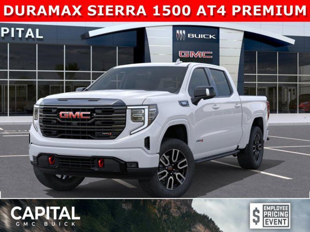 New 2025 GMC Sierra 1500 Crew Cab AT4 for sale in Edmonton, AB