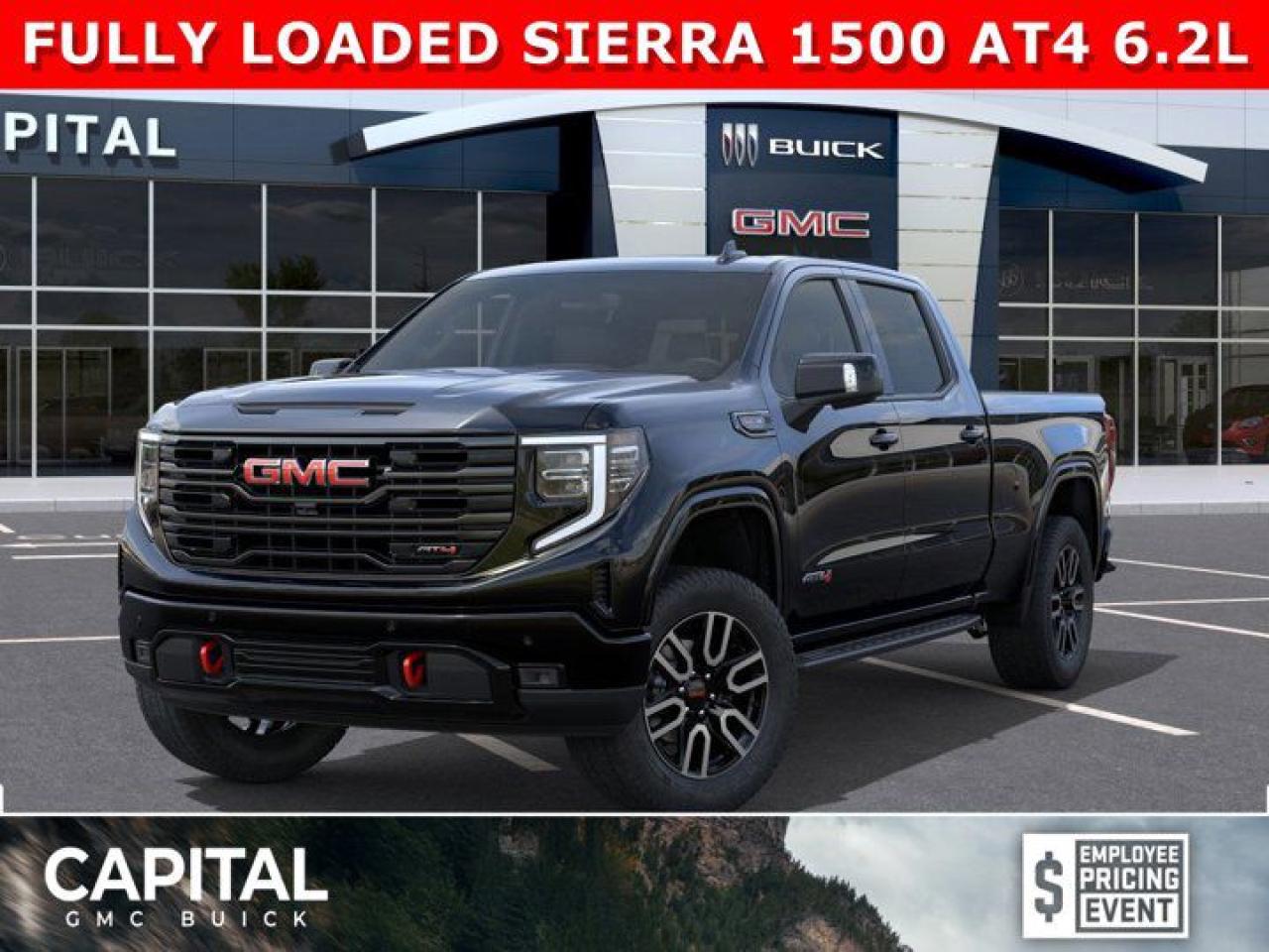 New 2025 GMC Sierra 1500 Crew Cab AT4 for sale in Edmonton, AB