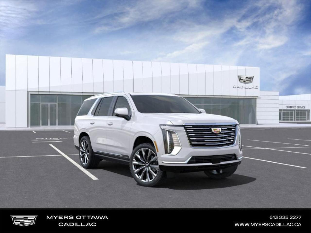 New 2025 Cadillac Escalade 4WD Premium Luxury Platinum for sale in Ottawa, ON