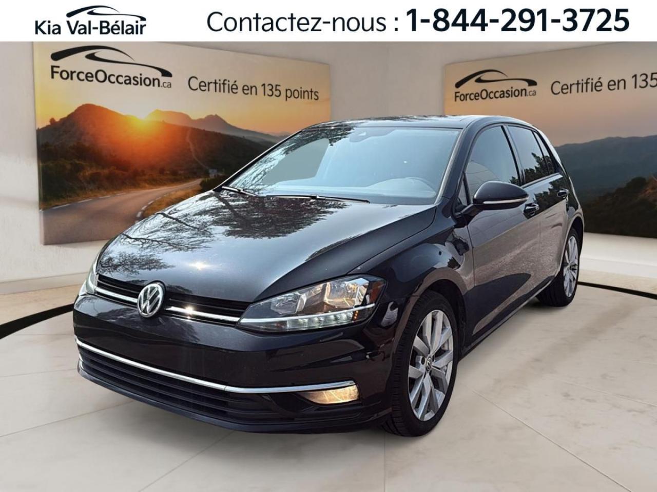 Used 2021 Volkswagen Golf COMFORTLINE *MANUELLE *TURBO *CAMÉRA *CRUISE * A/C for sale in Québec, QC