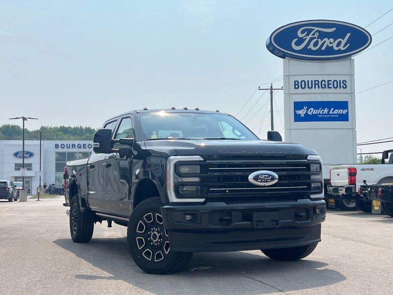 New 2025 Ford F-350 Super Duty SRW PLATINUM 4WD CREW CAB 6.75' BOX for sale in Midland, ON