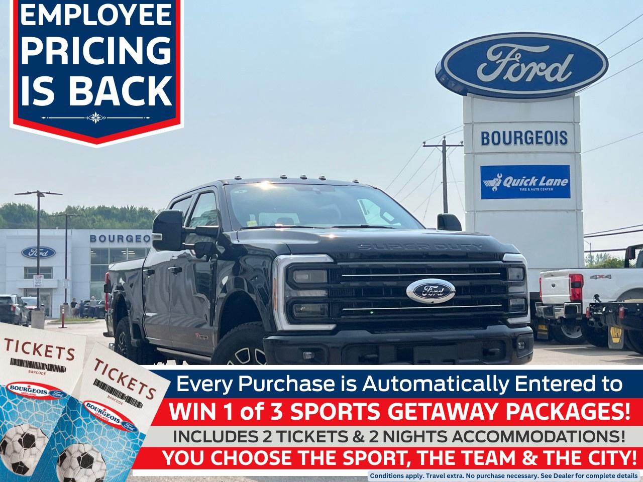 New 2025 Ford F-350 Super Duty SRW PLATINUM 4WD CREW CAB 6.75' BOX for sale in Midland, ON