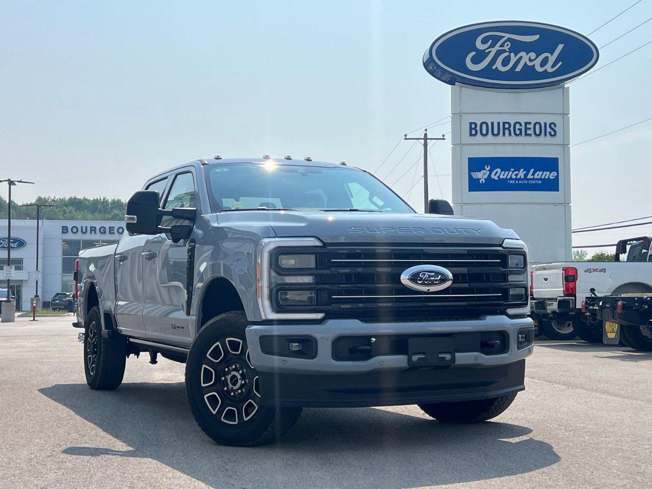 New 2025 Ford F-350 Super Duty SRW PLATINUM 4WD CREW CAB 6.75' BOX for sale in Midland, ON