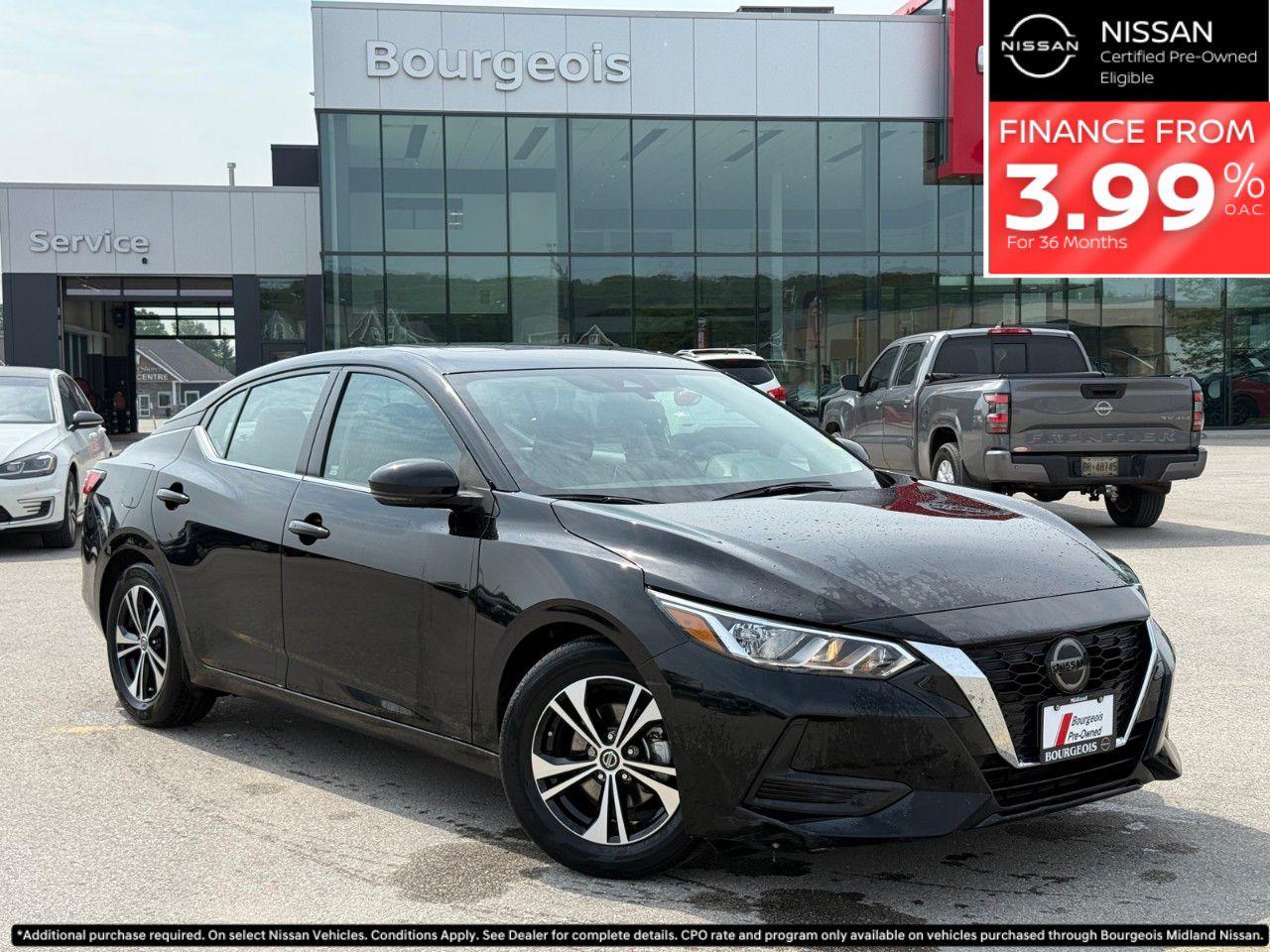 Used 2021 Nissan Sentra SV CVT for sale in Midland, ON