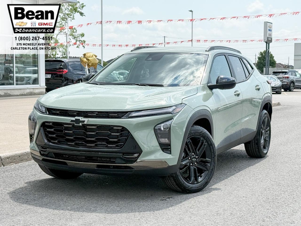 New 2025 Chevrolet Trax ACTIV 1.2L 3 CYL WITH REMOTE START/ENTRY, HEATED SEATS, HEATED STEERING WHEEL, APPLE CARPLAY AND ANDROID AUTO for sale in Carleton Place, ON