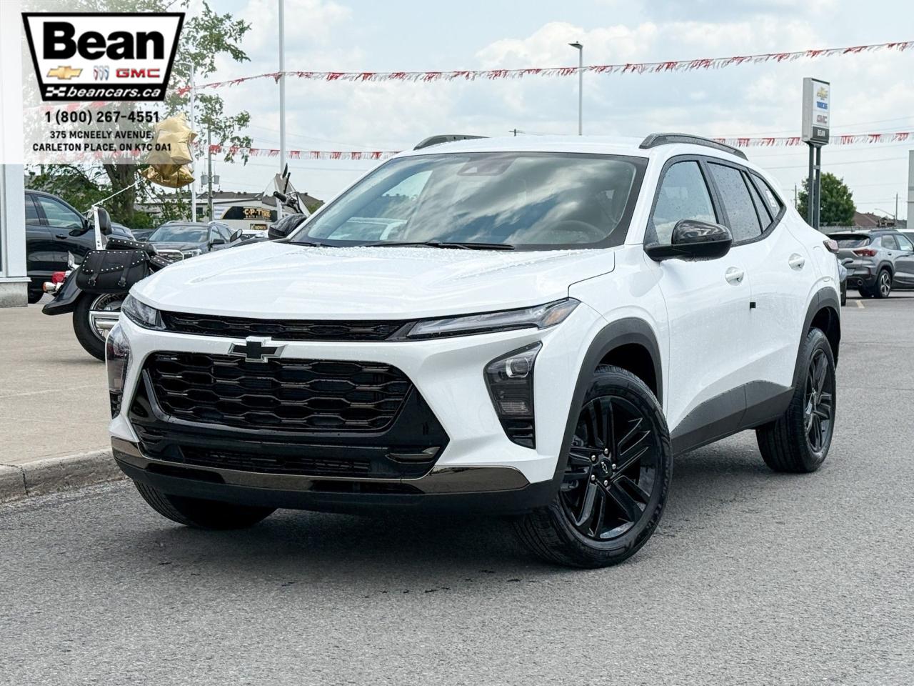 New 2025 Chevrolet Trax ACTIV 1.2L 3 CYL WITH REMOTE START/ENTRY, HEATED SEATS, HEATED STEERING WHEEL, APPLE CARPLAY AND ANDROID AUTO for sale in Carleton Place, ON