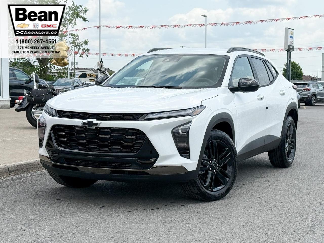 New 2025 Chevrolet Trax ACTIV 1.2L 3 CYL WITH REMOTE START/ENTRY, HEATED SEATS, HEATED STEERING WHEEL, APPLE CARPLAY AND ANDROID AUTO for sale in Carleton Place, ON