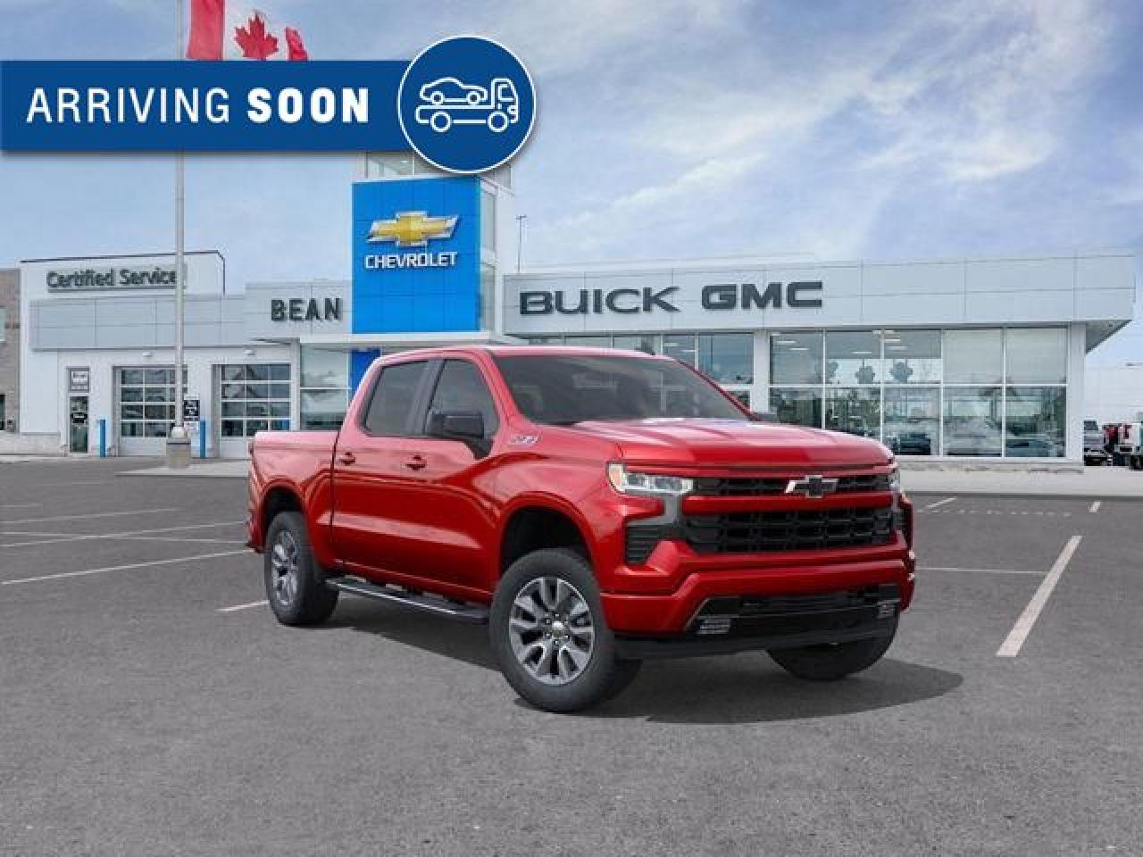 New 2025 Chevrolet Silverado 1500 RST 5.3L V8 WITH REMOTE START/ENTRY, SUNROOF, HEATED FRONT SEATS, HEATED STEERING WHEEL, HD REAR VISION, POWER UP/DOWN TAILGATE, APPLE CARPLAY AND ANDROID AUTO for sale in Carleton Place, ON