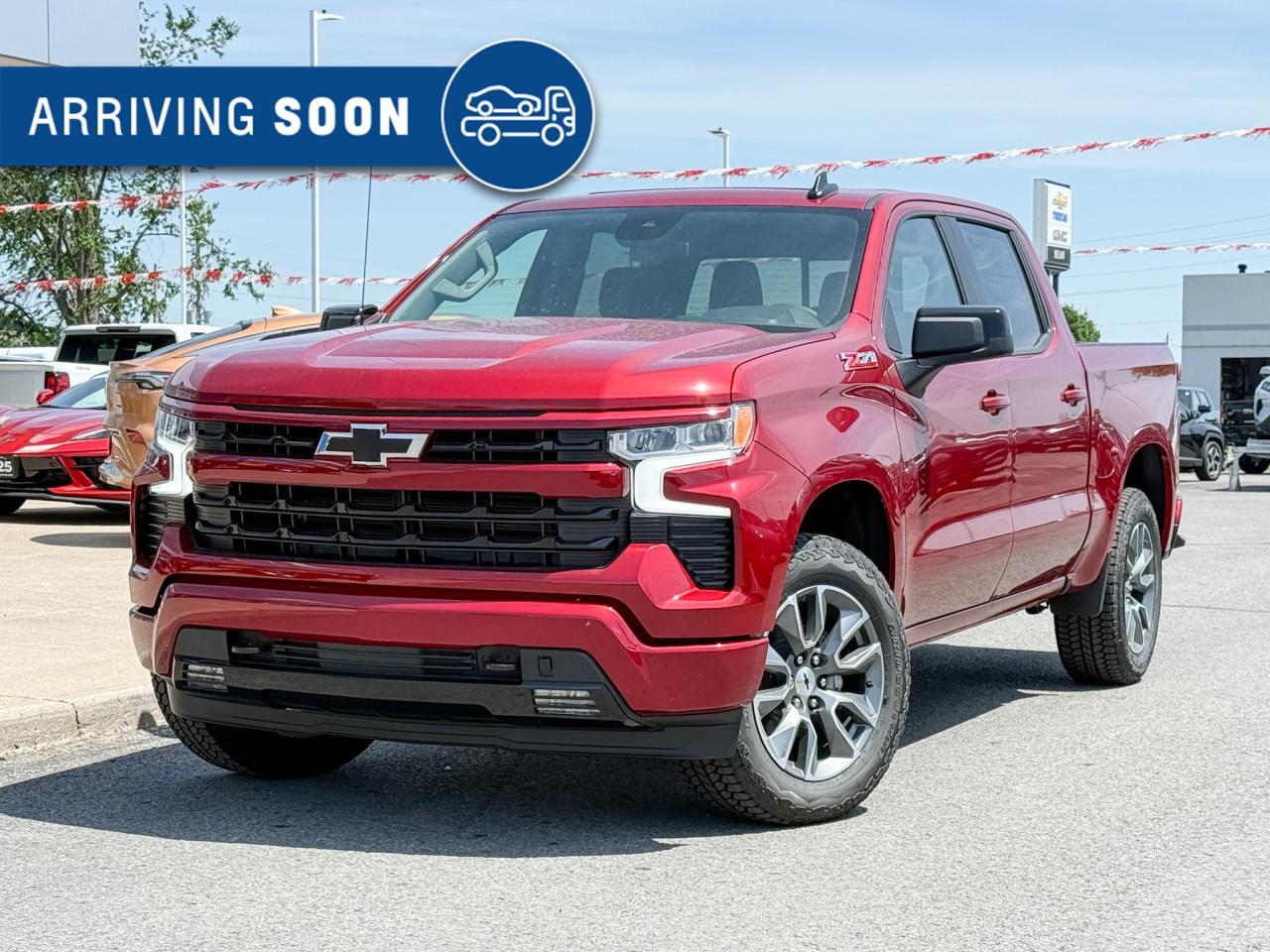New 2025 Chevrolet Silverado 1500 RST 5.3L V8 WITH REMOTE START/ENTRY, SUNROOF, HEATED FRONT SEATS, HEATED STEERING WHEEL, HD REAR VISION, POWER UP/DOWN TAILGATE, APPLE CARPLAY AND ANDROID AUTO for sale in Carleton Place, ON