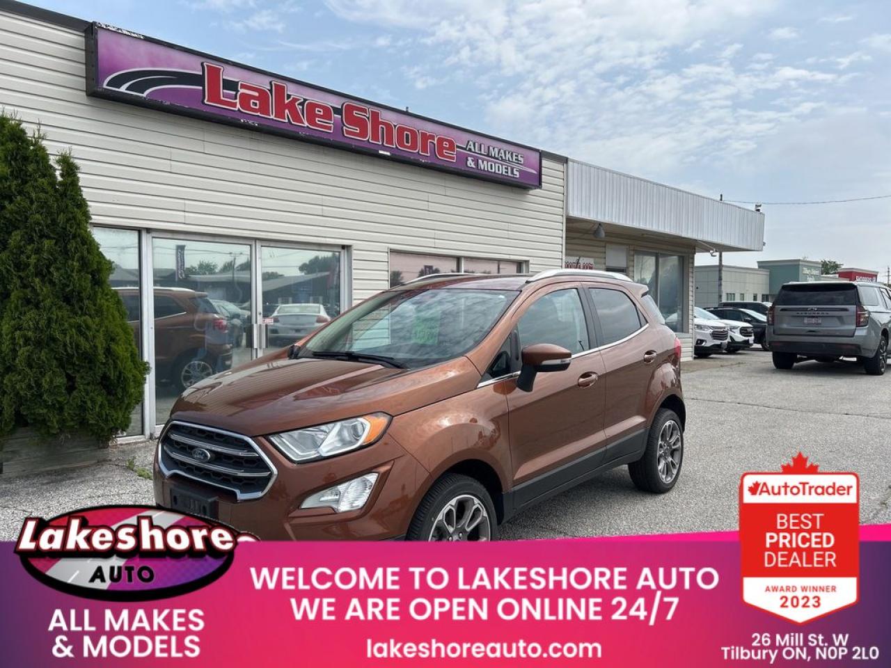 Used 2020 Ford EcoSport Titanium for sale in Tilbury, ON