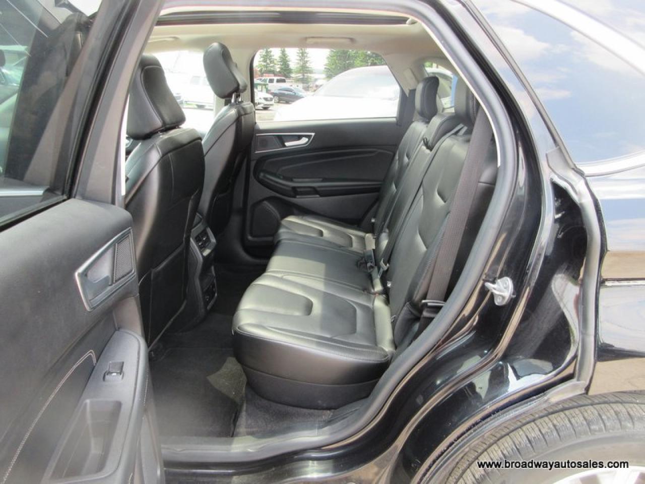 2021 Ford Edge ALL-WHEEL DRIVE TITANIUM-MODEL 5 PASSENGER 2.0L - DOHC.. NAVIGATION.. PANORAMIC SUNROOF.. LEATHER.. HEATED/AC SEATS.. POWER TAILGATE.. Photo