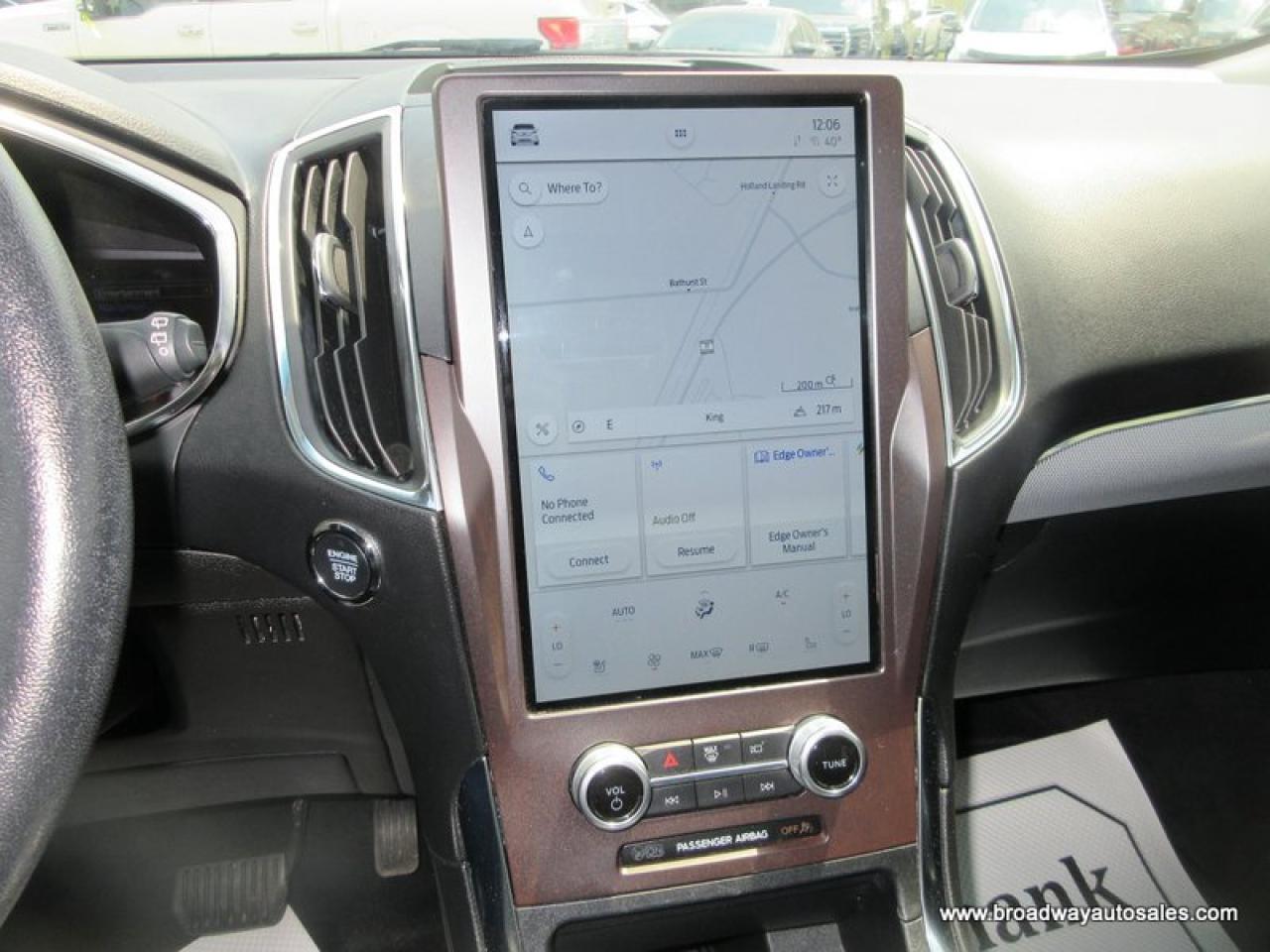 2021 Ford Edge ALL-WHEEL DRIVE TITANIUM-MODEL 5 PASSENGER 2.0L - DOHC.. NAVIGATION.. PANORAMIC SUNROOF.. LEATHER.. HEATED/AC SEATS.. POWER TAILGATE.. Photo