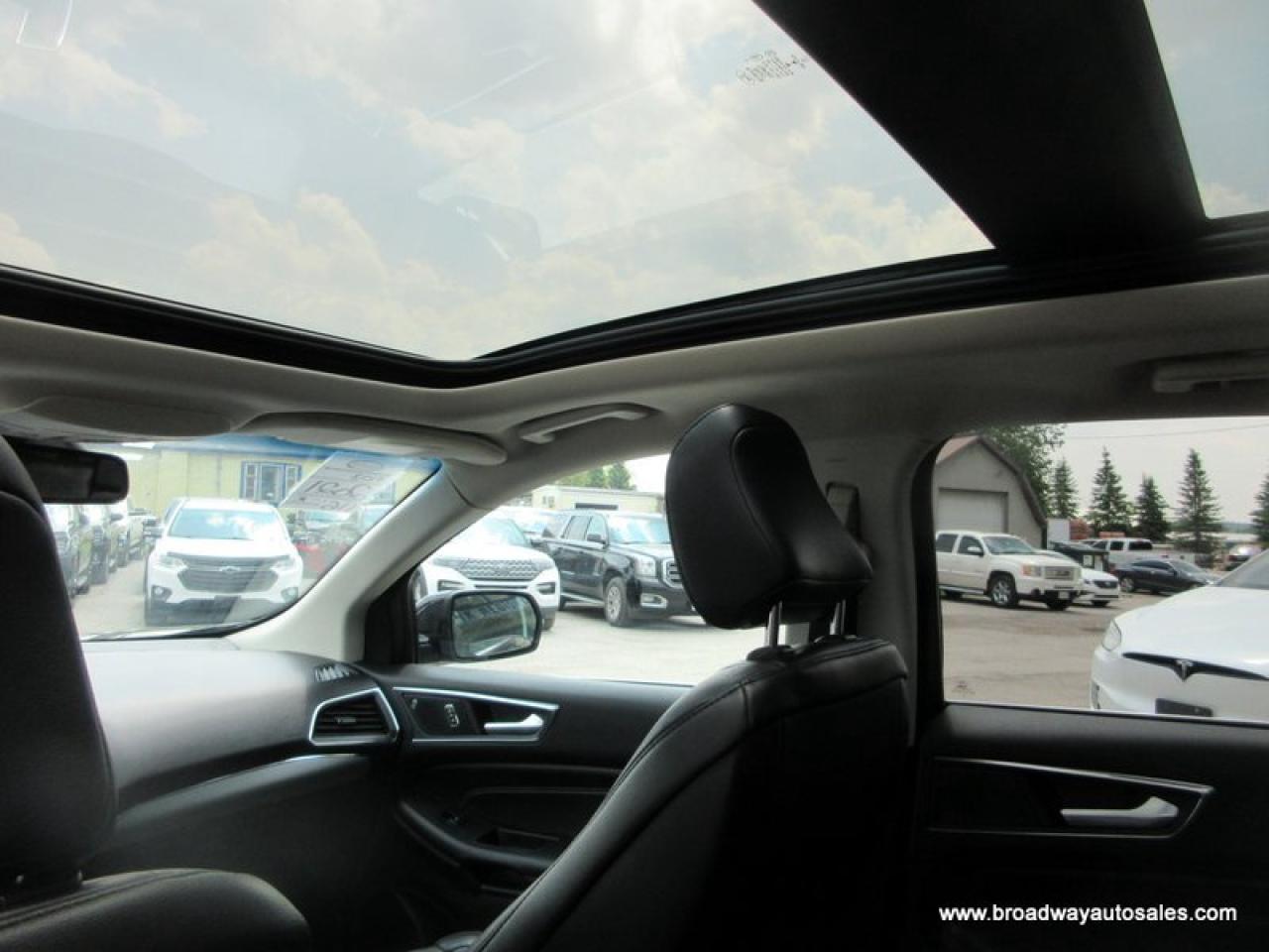 2021 Ford Edge ALL-WHEEL DRIVE TITANIUM-MODEL 5 PASSENGER 2.0L - DOHC.. NAVIGATION.. PANORAMIC SUNROOF.. LEATHER.. HEATED/AC SEATS.. POWER TAILGATE.. Photo