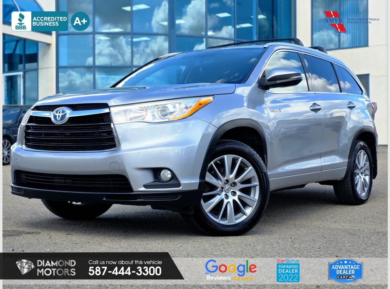 Used 2014 Toyota Highlander HYBRID 4WD 4dr XLE for sale in Edmonton, AB