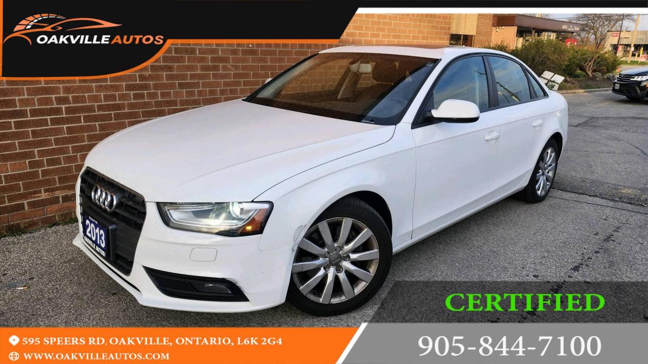Used 2013 Audi A4 4dr Sdn Auto Quattro for sale in Oakville, ON