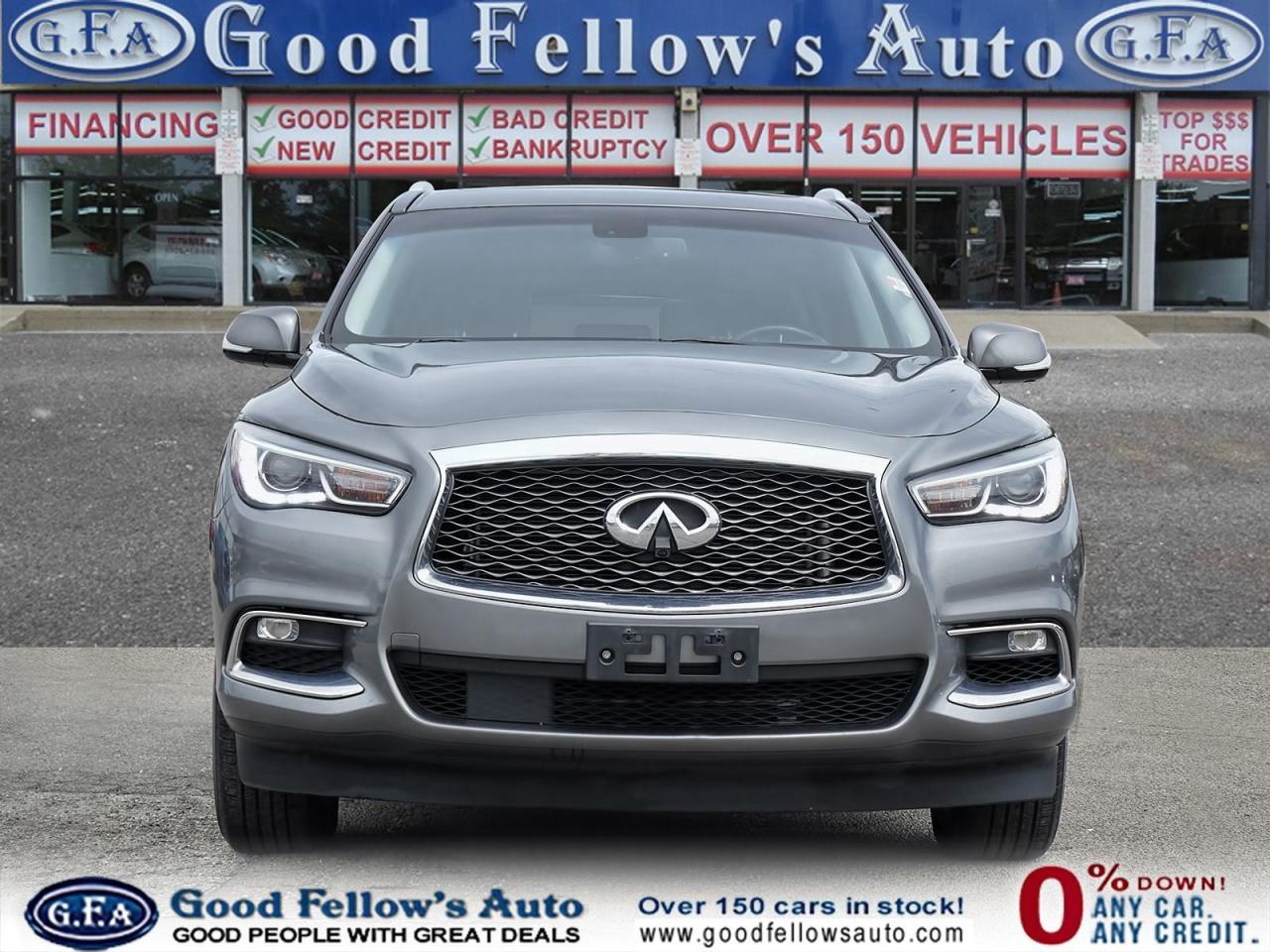 2018 Infiniti QX60 AWD, 7 PASSENGER, LEATHER SEATS, SUNROOF, REARVIEW - Photo #2