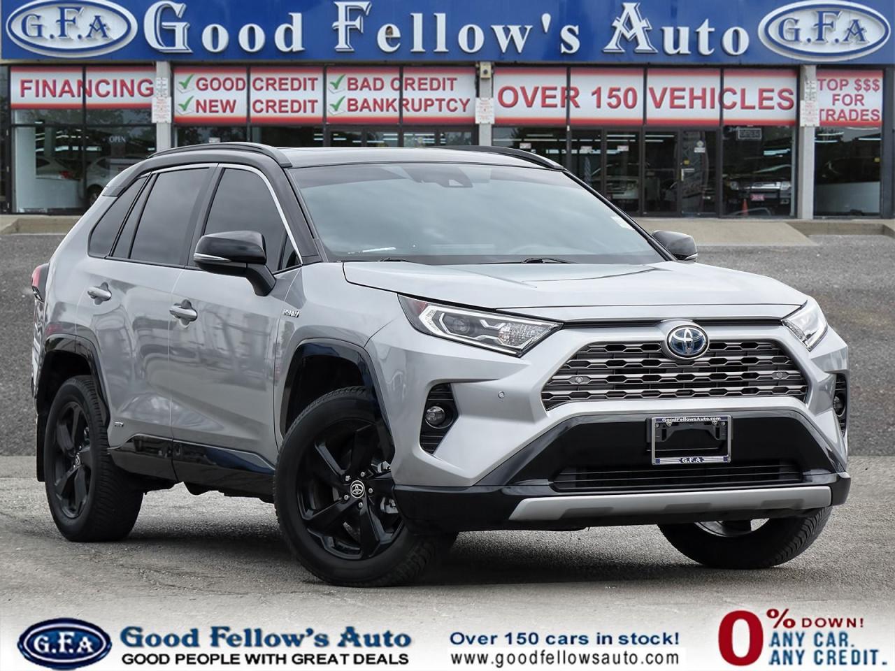 Used 2021 Toyota RAV4 XSE MODEL, HYBRID, AWD, LEATHER SEATS,PANORAMIC RO for sale in North York, ON