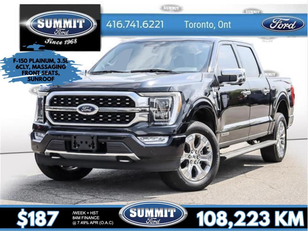 Used 2021 Ford F-150 PLATINUM for sale in Etobicoke, ON