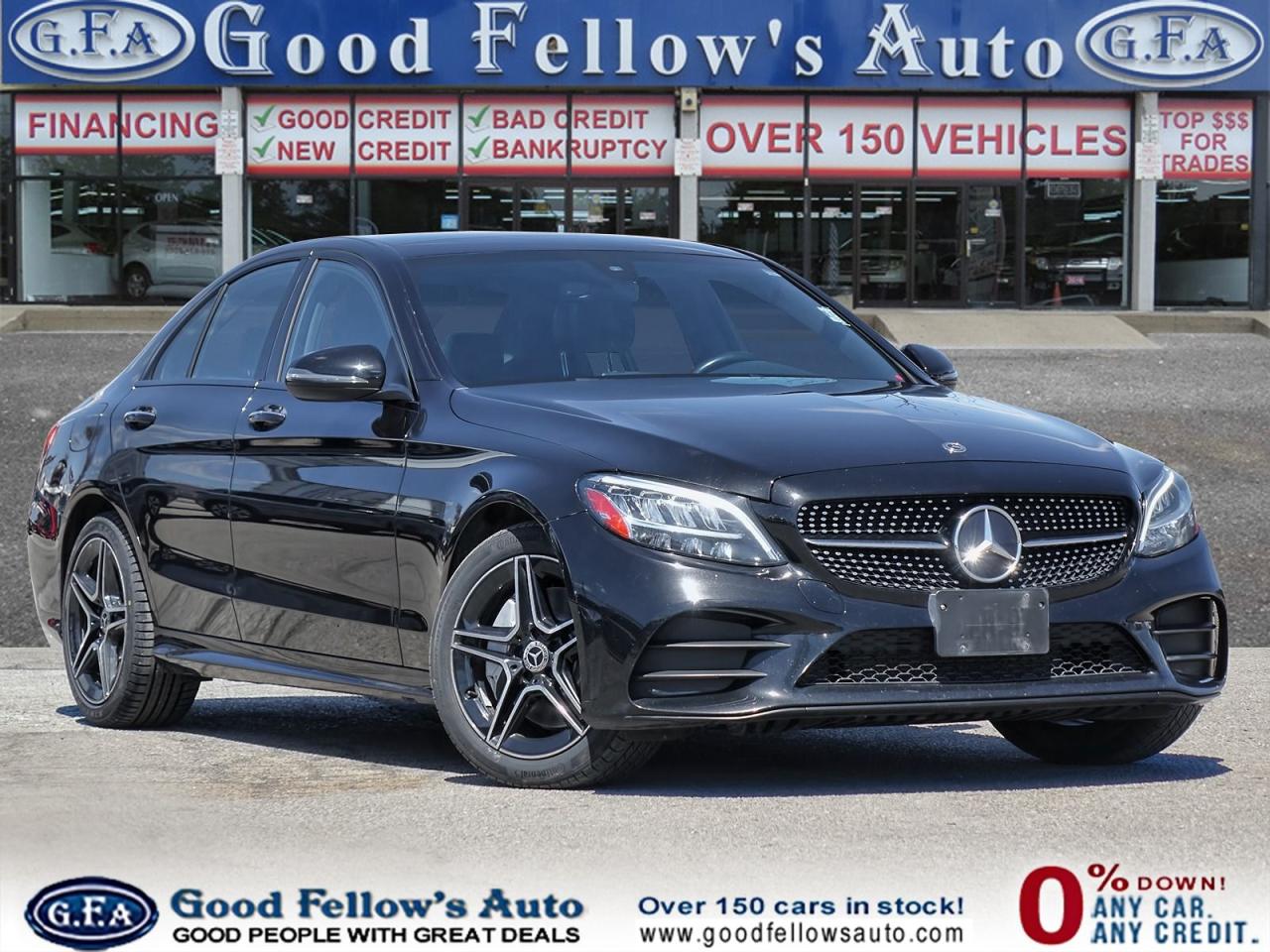 2020 Mercedes-Benz C-Class 4MATIC, PREMIUM PACKAGE,LEATHER SEATS, PANORAMIC R