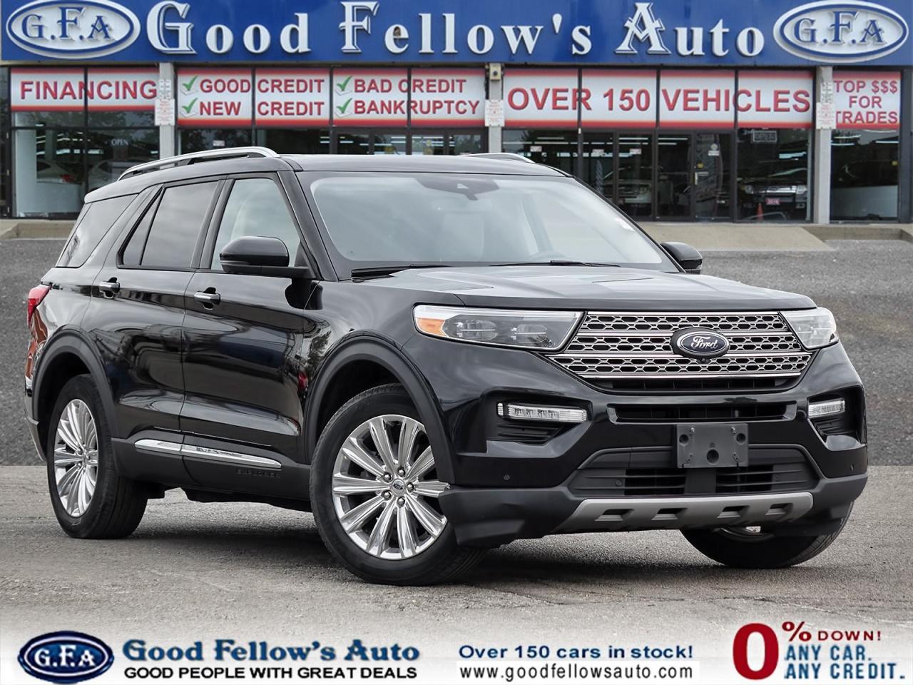 Used 2020 Ford Explorer LIMITED MODEL, AWD, 7 PASSESNGER, LEATHER SEATS, P for sale in North York, ON