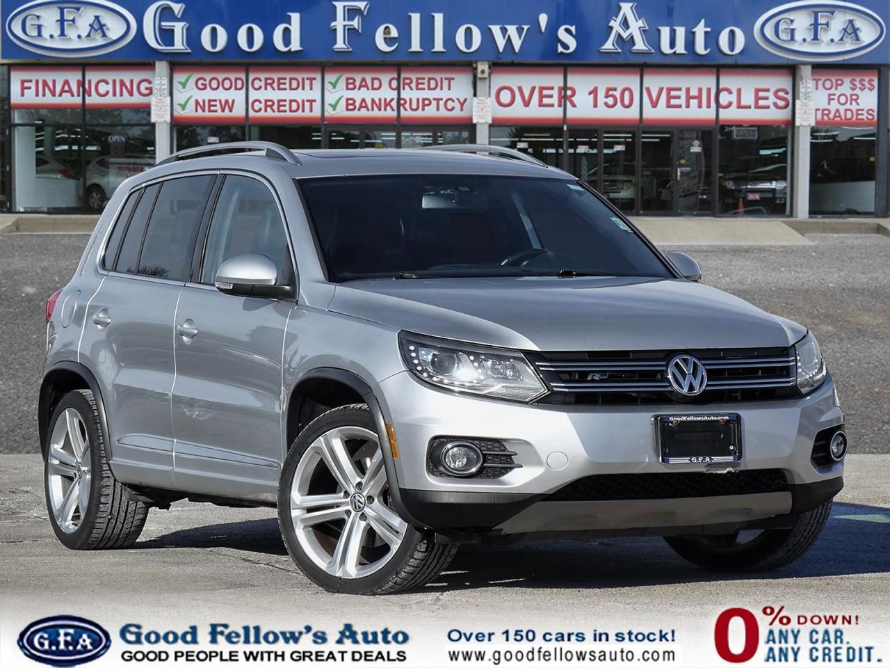 Used 2014 Volkswagen Tiguan AWD, HIGHLINE MODEL, ALLOY WHEELS, PANORAMIC ROOF, for sale in North York, ON