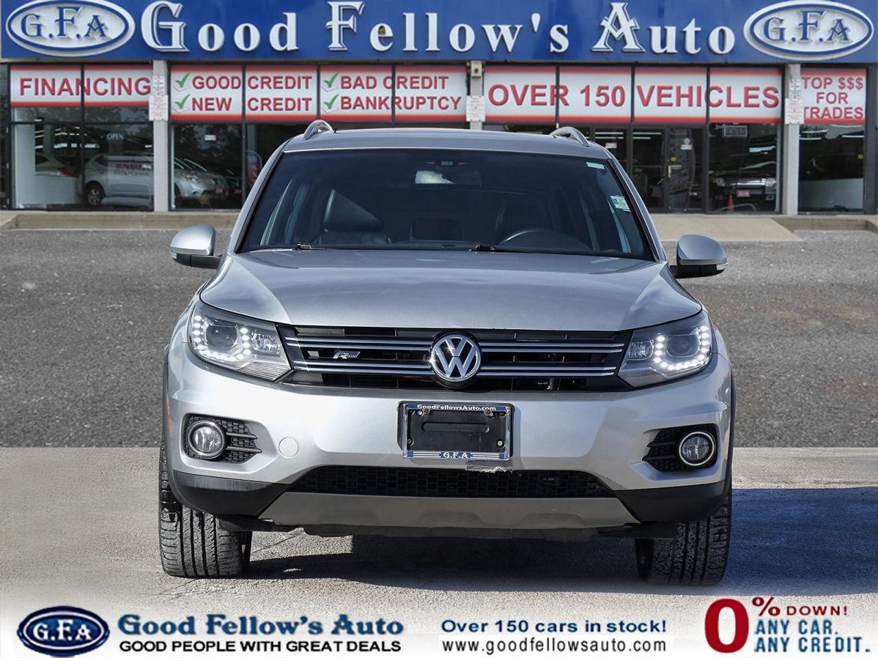 2014 Volkswagen Tiguan AWD, HIGHLINE MODEL, ALLOY WHEELS, PANORAMIC ROOF, - Photo #2