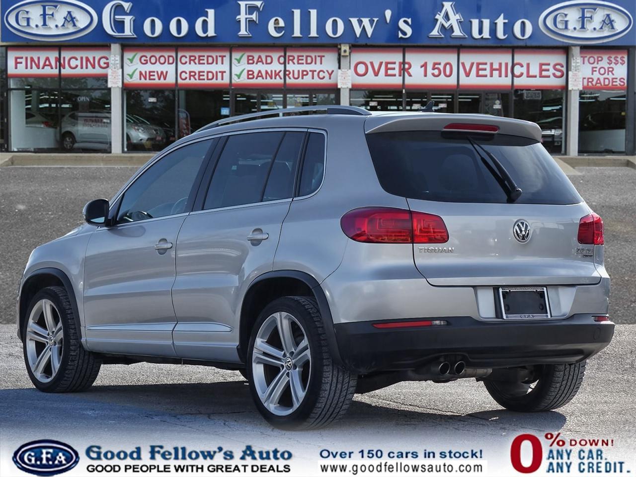 2014 Volkswagen Tiguan AWD, HIGHLINE MODEL, ALLOY WHEELS, PANORAMIC ROOF, - Photo #5