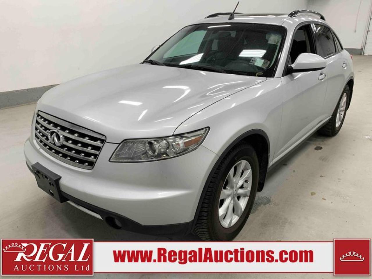 Used 2006 Infiniti FX  for sale in Calgary, AB