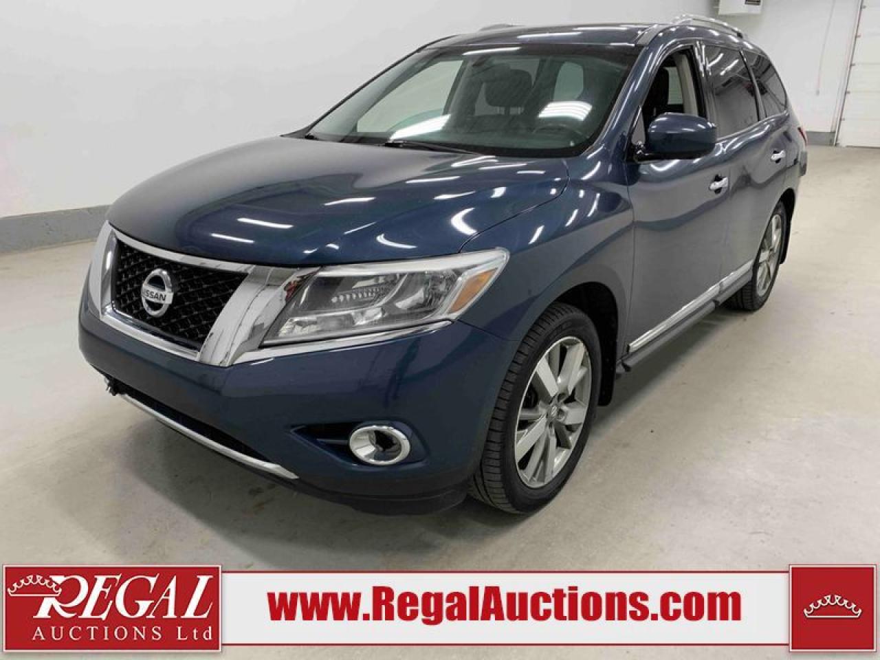 Used 2014 Nissan Pathfinder Platinum for sale in Calgary, AB