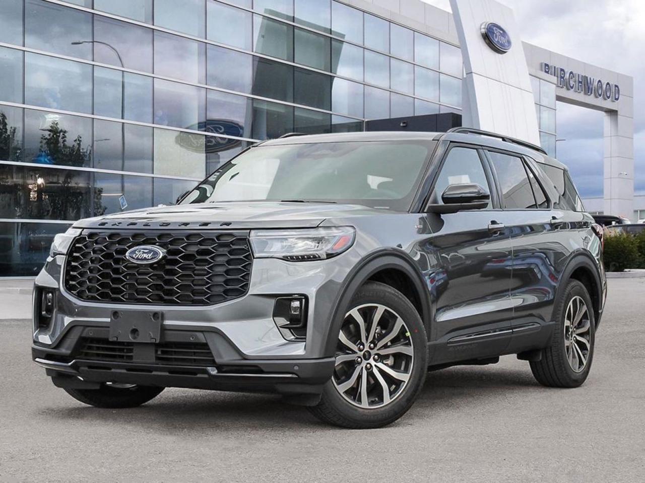 New 2025 Ford Explorer ST-Line Factory Order-Arriving Soon- 300A | 2.3L Eco | Pano Sunroof for sale in Winnipeg, MB