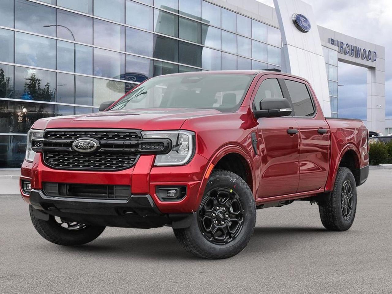 New 2025 Ford Ranger XLT Factory Order-Arriving Soon- 300A | 2.7L Eco | FX4 PKG | BLK PKG for sale in Winnipeg, MB