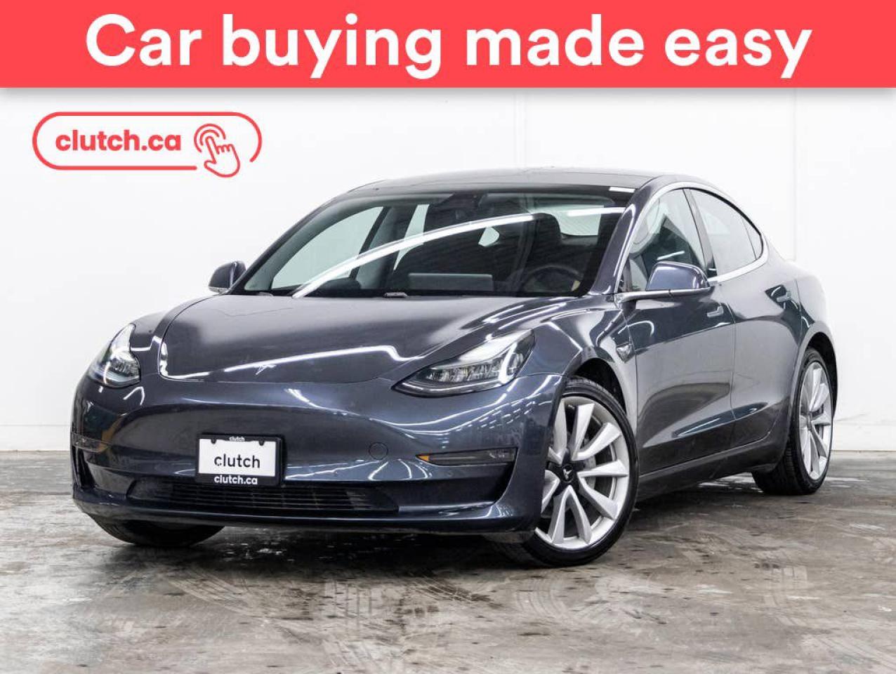 Used 2020 Tesla Model 3 Long Range AWD w/ Nav, Heated Front Seats, Heated Rear Seats for sale in Toronto, ON