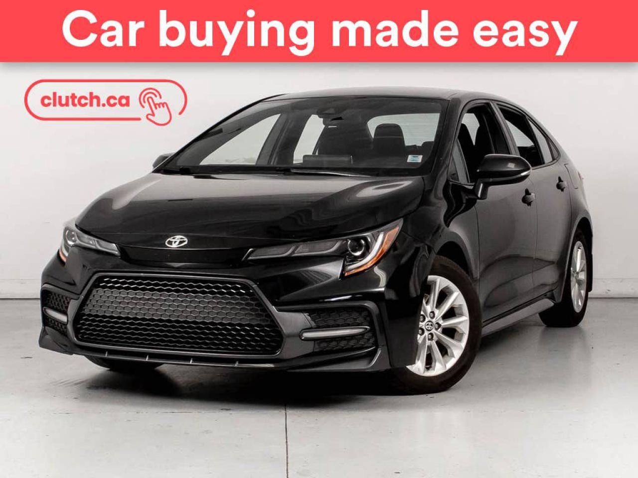 Used 2020 Toyota Corolla SE w Rearview Cam, Apple CarPlay, Heated Seats for sale in Bedford, NS