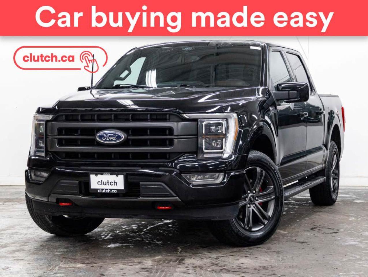 Used 2021 Ford F-150 Lariat SuperCrew 5 1/2 ft 4x4 w/Apple Carplay & Android Auto, Heated Front Seats, Backup Cam for sale in Toronto, ON