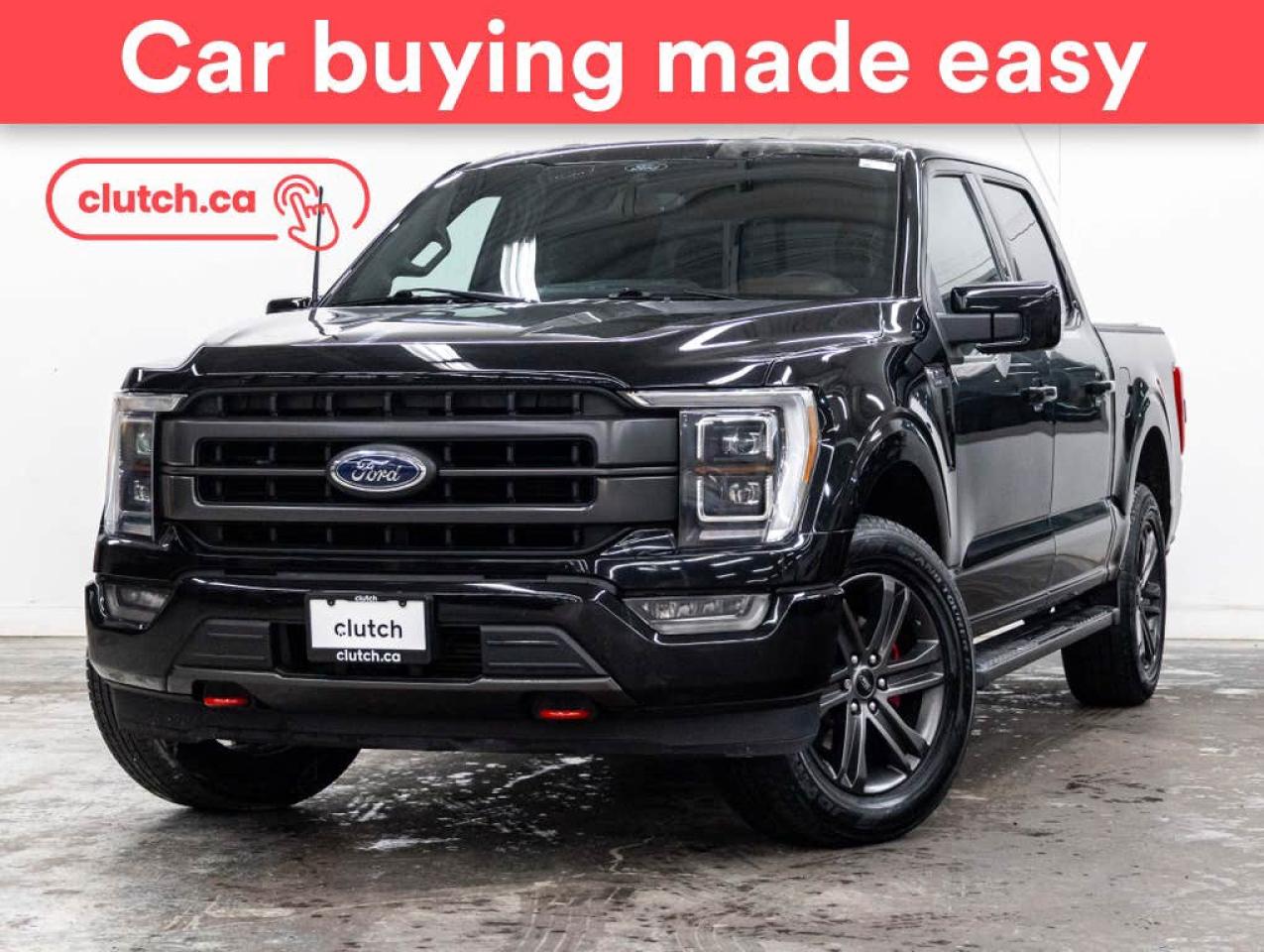 Used 2021 Ford F-150 Lariat SuperCrew 5 1/2 ft 4x4 w/Apple Carplay & Android Auto, Heated Front Seats, Backup Cam for sale in Toronto, ON