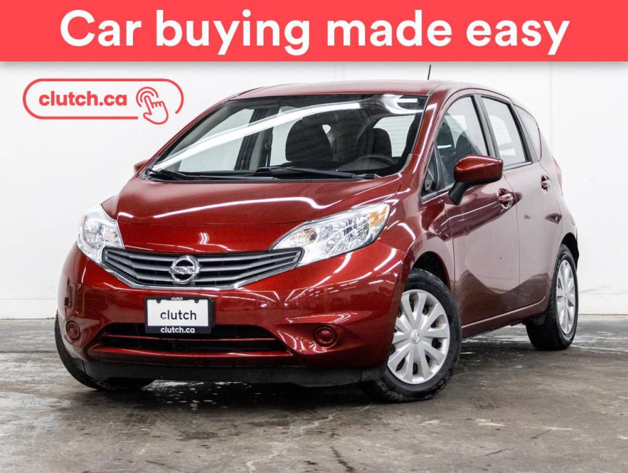 Used 2016 Nissan Versa Note SV w/ Rearview Cam, Cruise Control, Bluetooth for sale in Toronto, ON