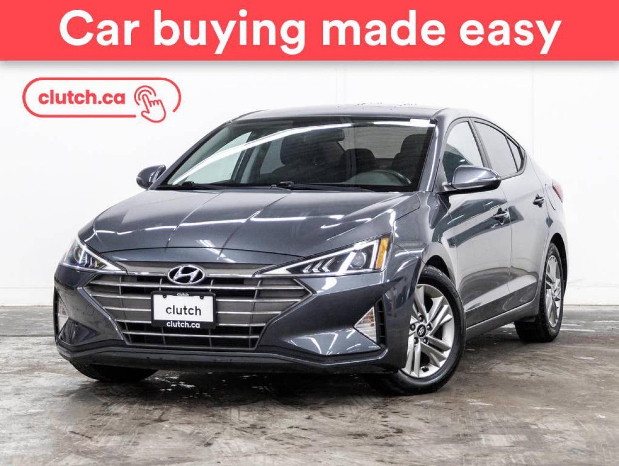 Used 2020 Hyundai Elantra Preferred w/ Apple CarPlay & Android Auto, Heated Steering Wheel, Heated Front Seats for sale in Toronto, ON