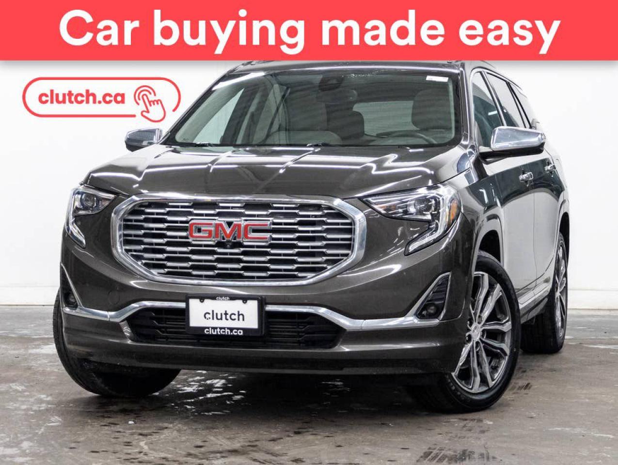 Used 2019 GMC Terrain Denali AWD w/Apple CarPlay & Android Auto, Heated Front Seats, Backup Cam for sale in Toronto, ON
