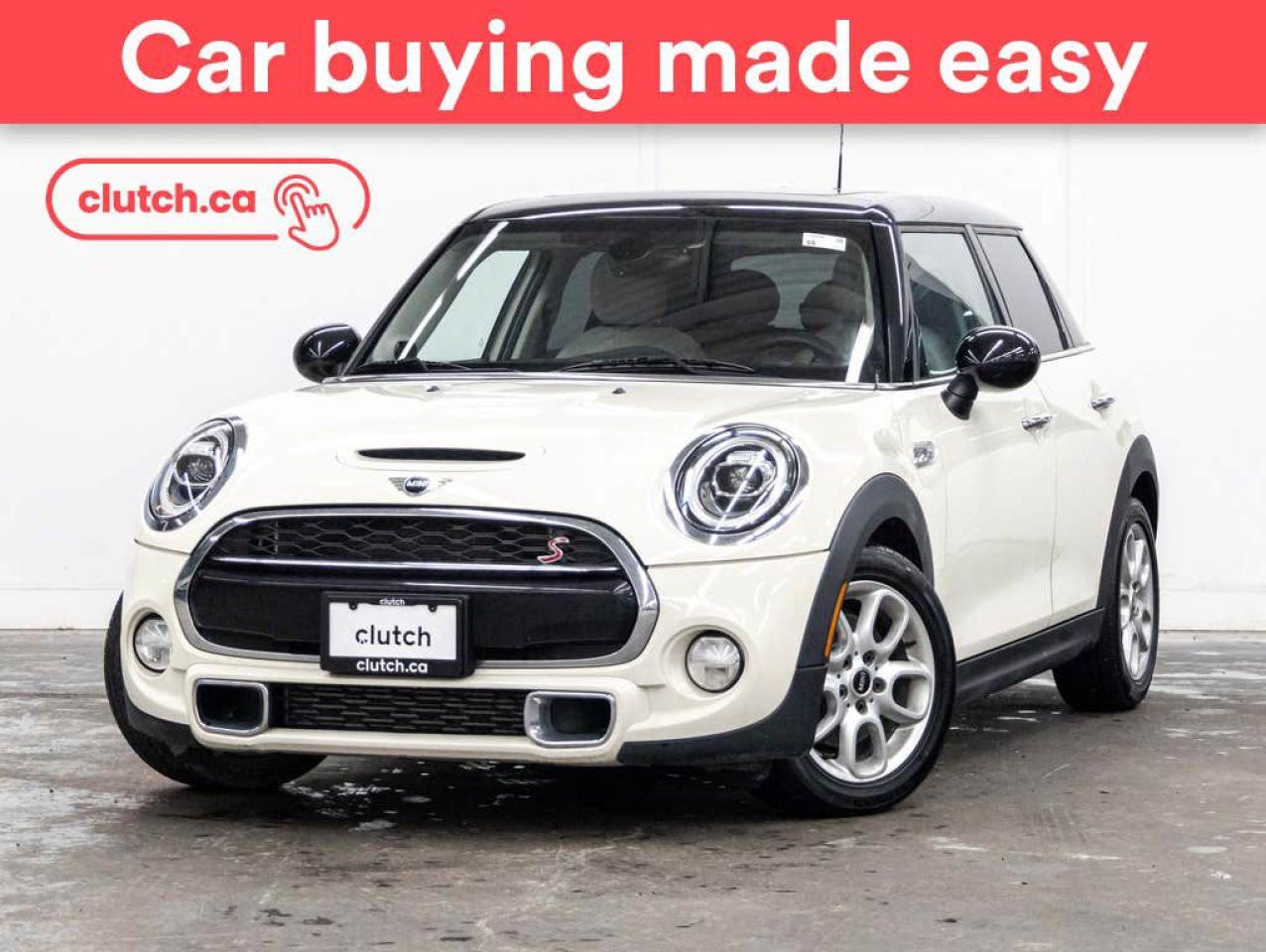 Used 2019 MINI 5 Door Cooper S w/Apple CarPlay, Heated Front Seats, Rearview Cam for sale in Toronto, ON