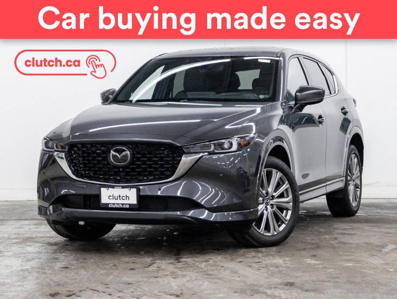 Used 2022 Mazda CX-5 Signature AWD w/ Apple CarPlay & Android Auto, Nav, Power Moonroof for sale in Toronto, ON