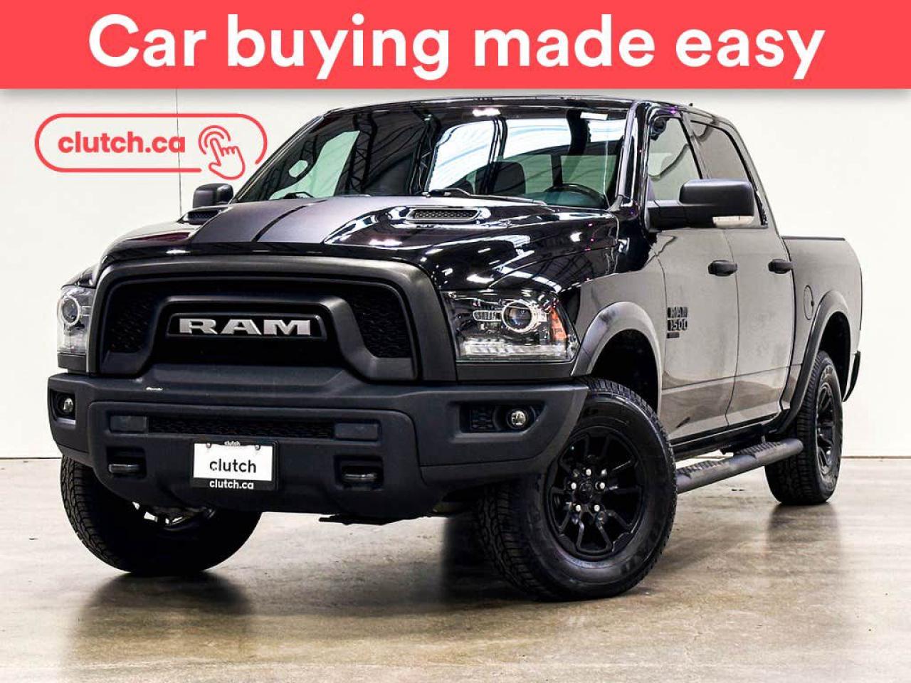 Used 2021 RAM 1500 Classic Warlock Crew Cab 4x4 w/ Apple CarPlay, Heated Front Seats, Rearview Cam for sale in Toronto, ON