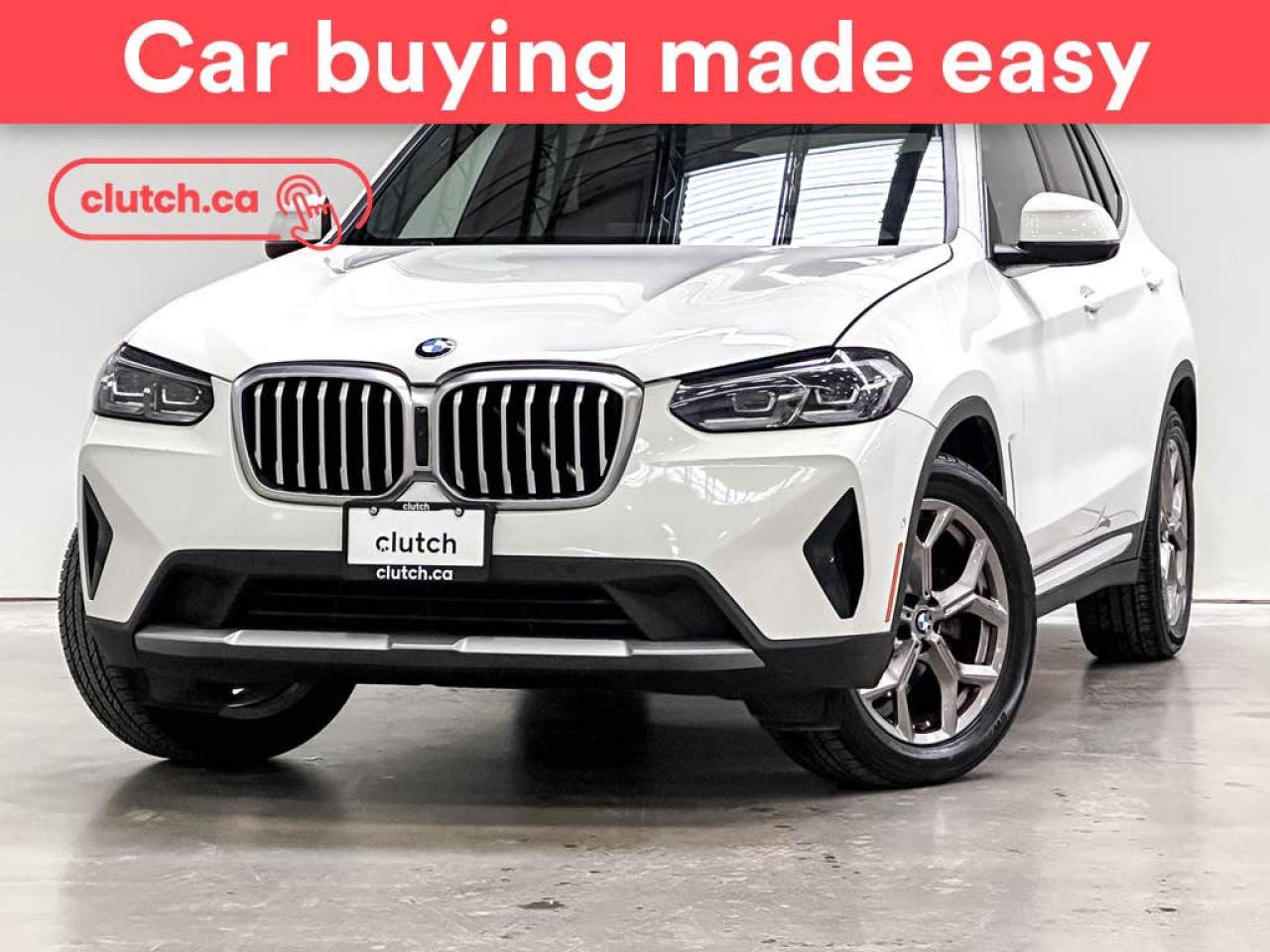Used 2022 BMW X3 xDrive30i AWD w/ Apple CarPlay, Heated Front Seats, Rearview Cam for sale in Toronto, ON