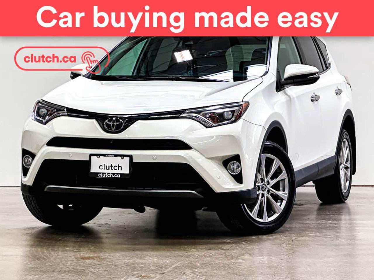 Used 2018 Toyota RAV4 Limited AWD w/ Nav, Heated Front Seats, Rearview Cam for sale in Toronto, ON