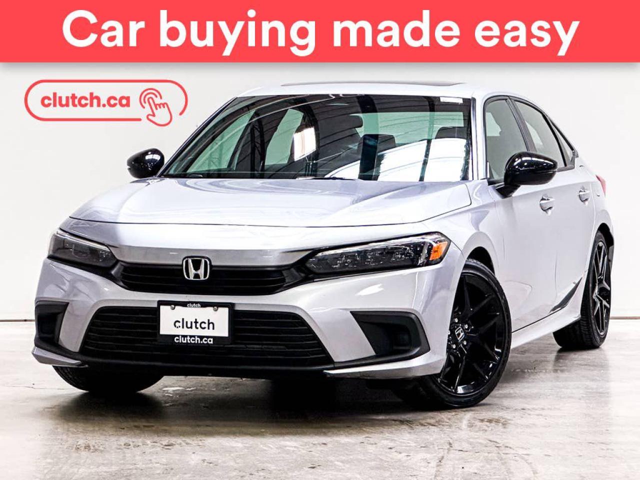 Used 2024 Honda Civic Sport w/ Apple CarPlay, Heated Front Seats, Rearview Cam for sale in Toronto, ON